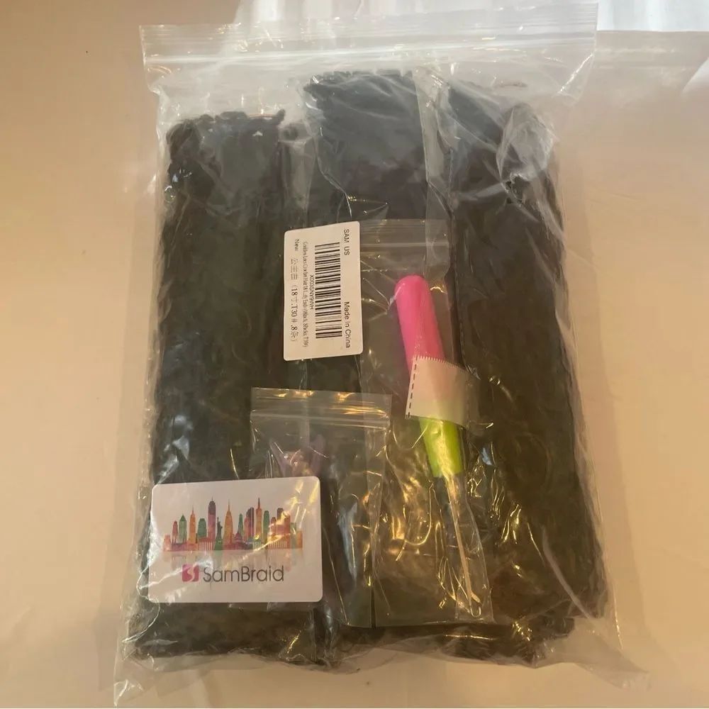 Black Hair Extensions Set - Picture 6 of 6